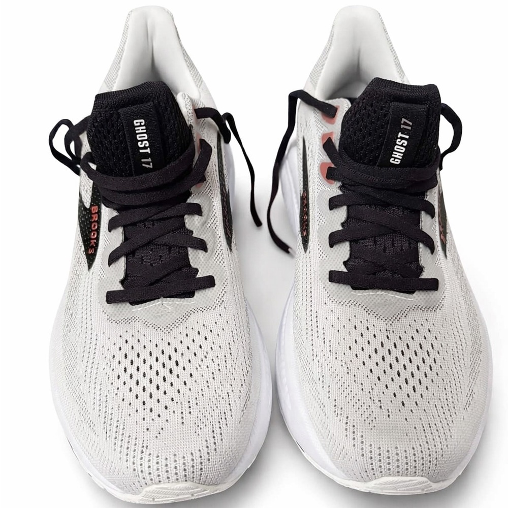 Brooks Women's Running Sneakers - White with Black Accents